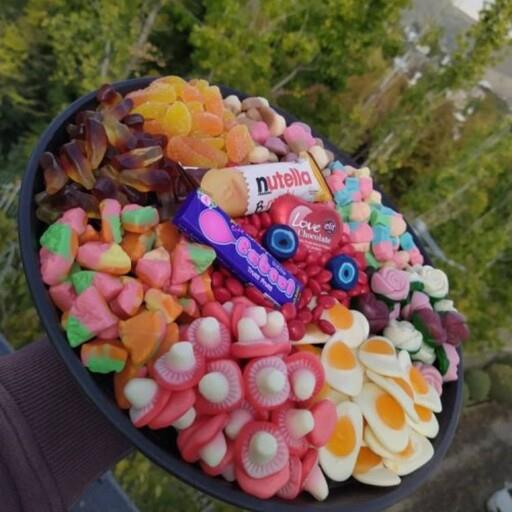 پک کادویی پاستیل با طعم و طرح های متنوع و خوشمزه مناسب سوپرایز